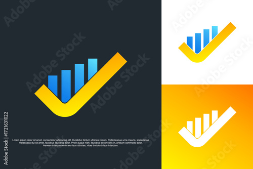 set of digital tech marketing logo, business, icon 