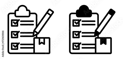 Product List Icon Collection line & Mixed Style 