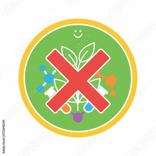 Emotional scale icon depicting happiness and love balance  
