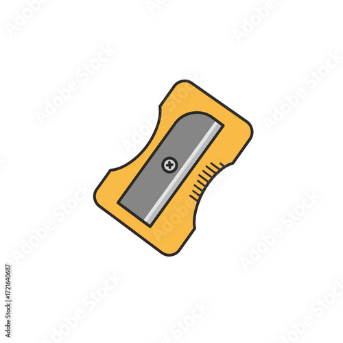 Yellow Pencil Sharpener