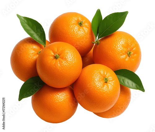 Fresh mandarin oranges arranged closely as a background.