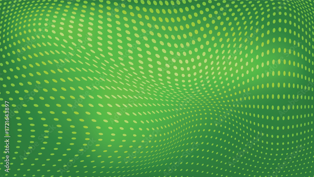Obraz premium abstract green dots texture background