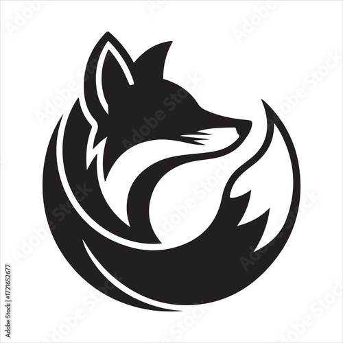 
Sleek Fox Logo Design