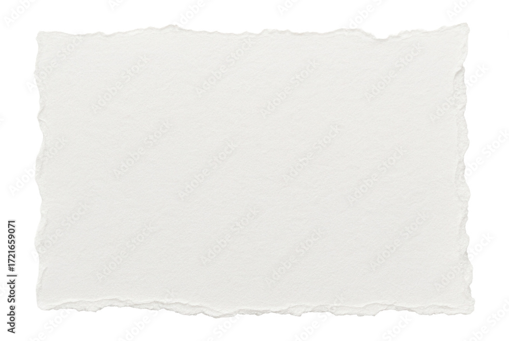 Obraz premium White torn paper texture with blank space.
