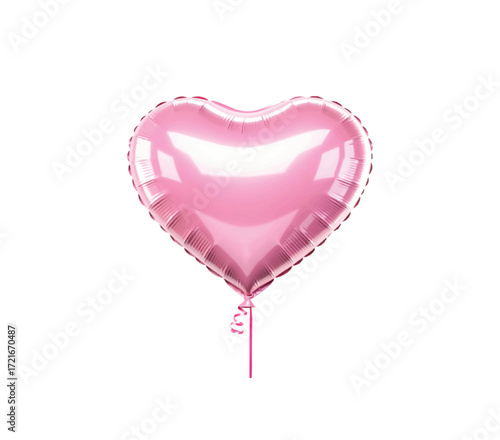 Express your love with this shiny pink heart balloon, perfect for Valentine's Day, birthdays, or any romantic occasion to show your affection