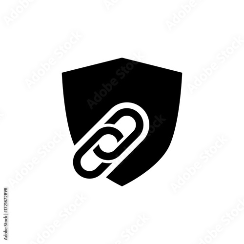 Shield with a Strong Chain Link