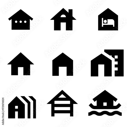 Set of House Icons