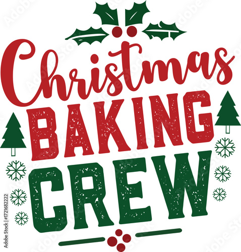 christmas baking crew