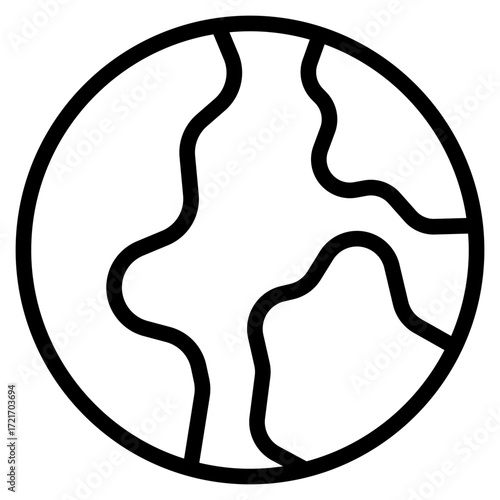 Globe icon vector illustration