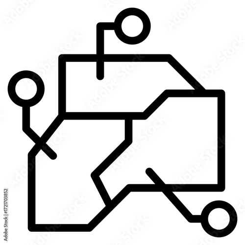 Maps icon vector illustration