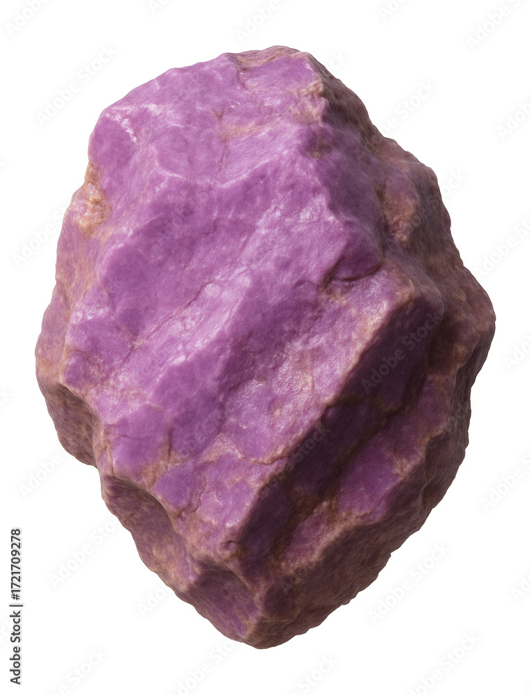 Fototapeta premium Natural raw phosphosiderite rock.