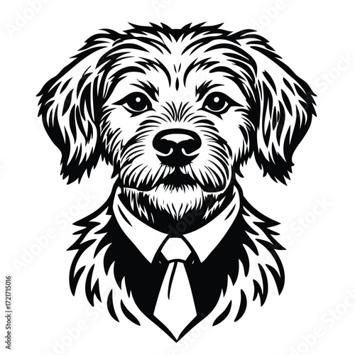 dog vector illustration