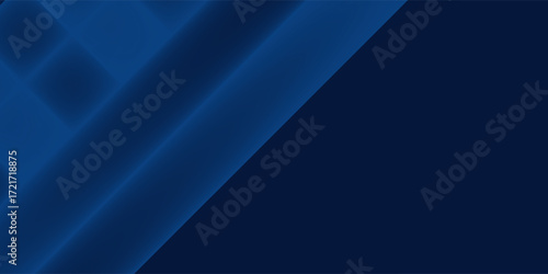 Black dark navy blue silver abstract pattern background. Geometric shape. Line triangle angle fold polygon diamond 3D simple abstract modern