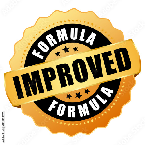 Improved formula gold badge