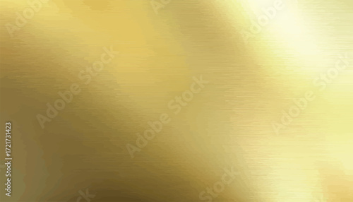 Abstract golden fabric texture with soft light reflections and smooth waves creating a luxurious and elegant backdrop for design