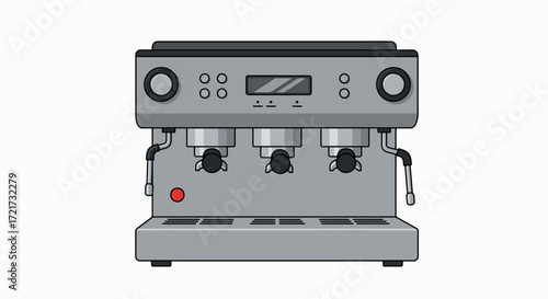 Triple-Head Espresso Machine: Commercial-Grade Coffee Perfection
