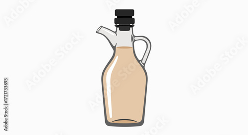 Elegant Glass Oil & Vinegar Dispenser