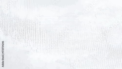 Abstract digital grid pattern on a clean white background, creating a modern and futuristic tech-inspired texture, ideal for data visualizations and minimalist designs