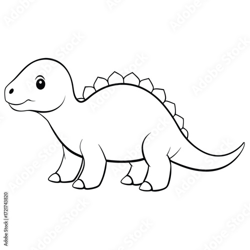 Ankylosaurus vector illustration