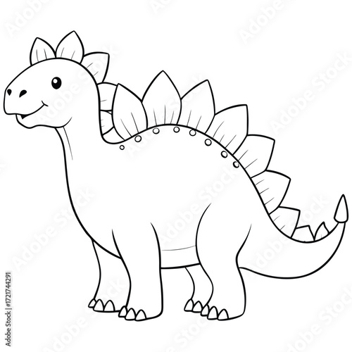 Ankylosaurus vector illustration