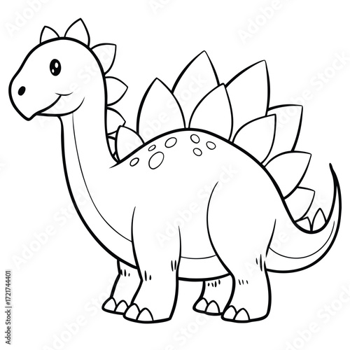 Ankylosaurus vector illustration