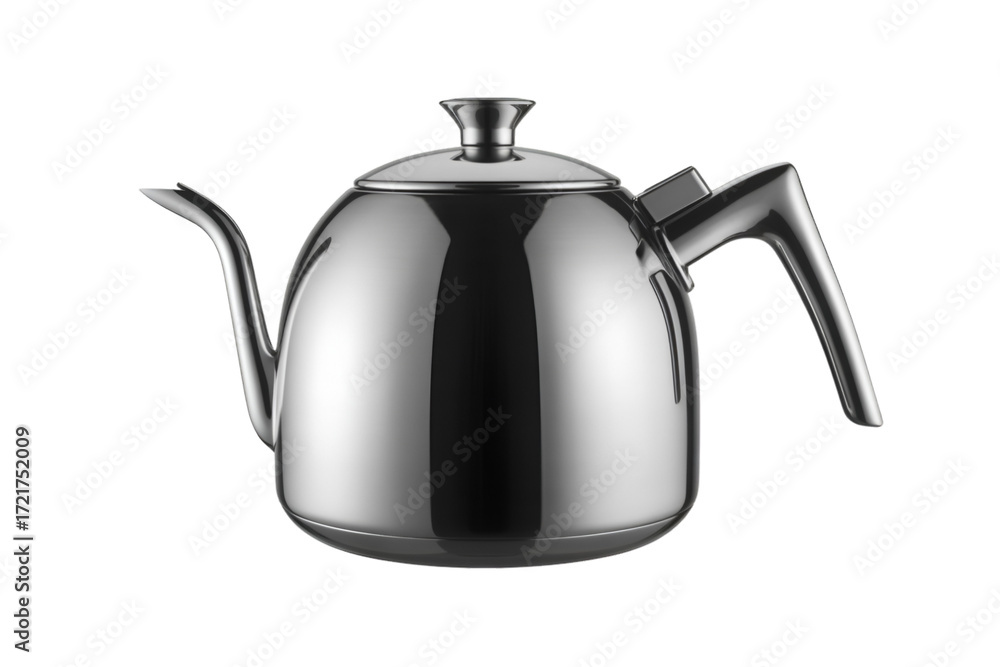 Fototapeta premium stainless steel teapot