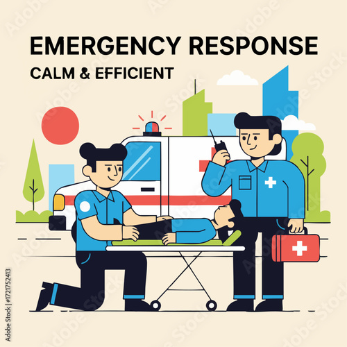Calm and Efficient Emergency Medical Response