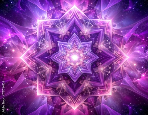 Abstract fractal design
