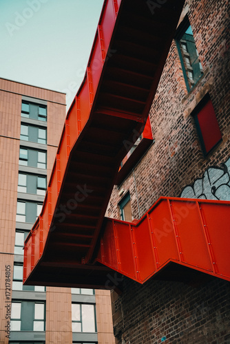 Stairway of a building in Glasgow