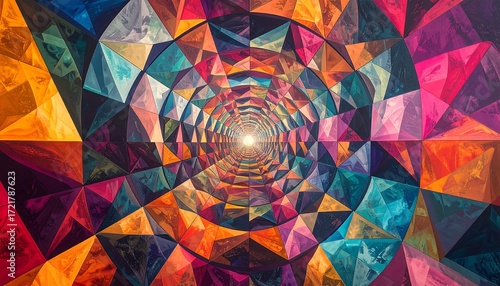 Abstract Geometric Tunnel Design
