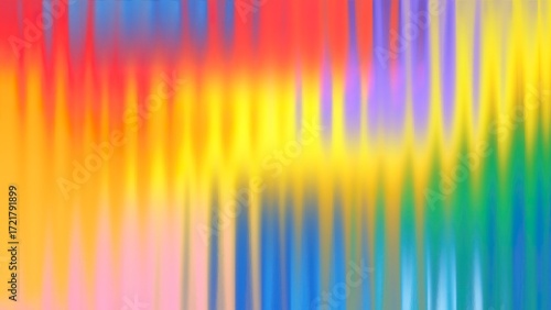 Wallpaper Mural Bold Abstract Wavy Gradient Background with Bright Colors image photo Torontodigital.ca