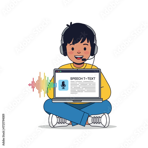 Speech-to-Text Technology Empowering Kids with Digital Literacy