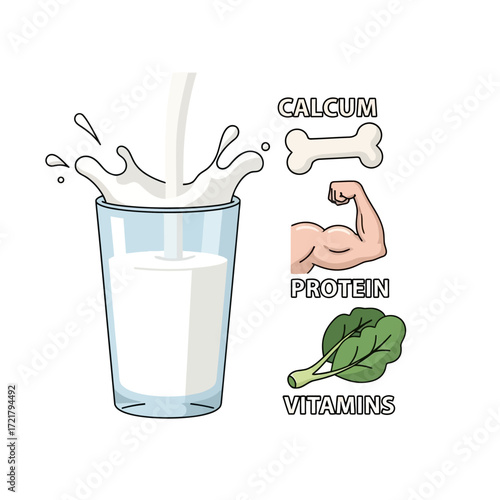 Milk The Calcium, Protein & Vitamin Powerhouse Drink