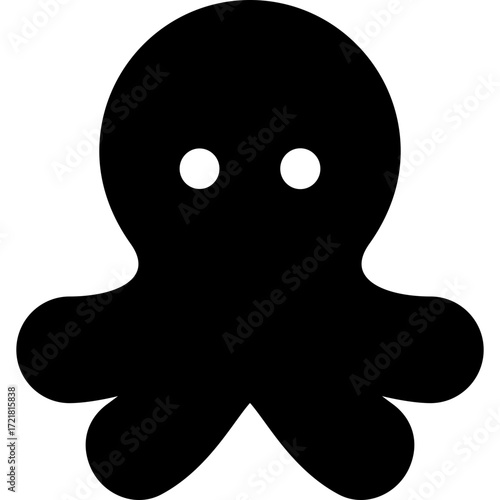 Vector image of an Octopus