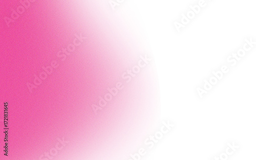 Abstract pink sphere edge fades to black
