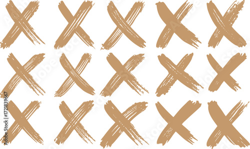 Seamless wood fence texture with a natural brown cross weave pattern, perfect for a decorative wall or rustic background