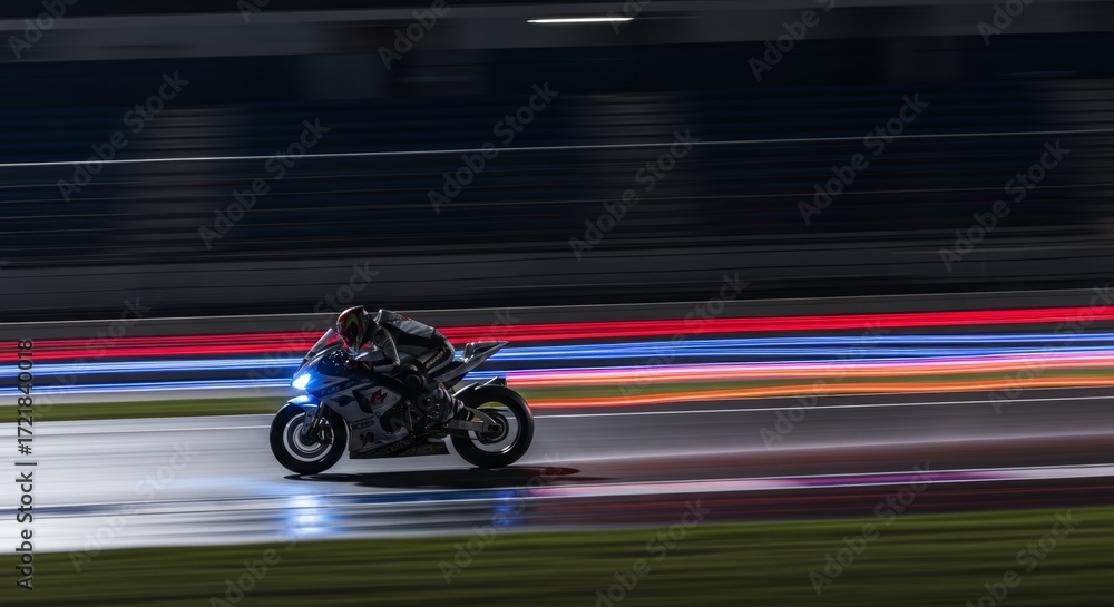 Fototapeta premium superbike racing