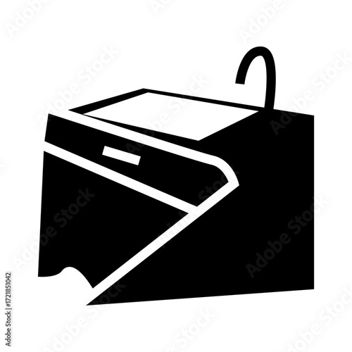 vector illustration of a wastafel kitchen home