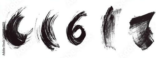 The set includes a modern Japanese watercolor tribal tattoo and oriental calligraphy kit featuring an Ink Chinese dragon brushstroke, along with an abstract snake silhouette and vintage zodiac