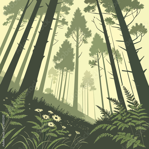 bamboo forest background