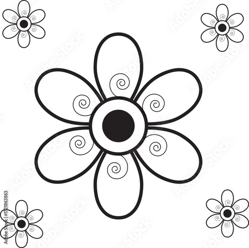 coloring pages, color page, flower, vector, floral, nature, leaf, plant, illustration, spring, art, design, drawing, flowers, decoration, summer, blossom, pattern, bouquet, garden, beauty, branch, pet