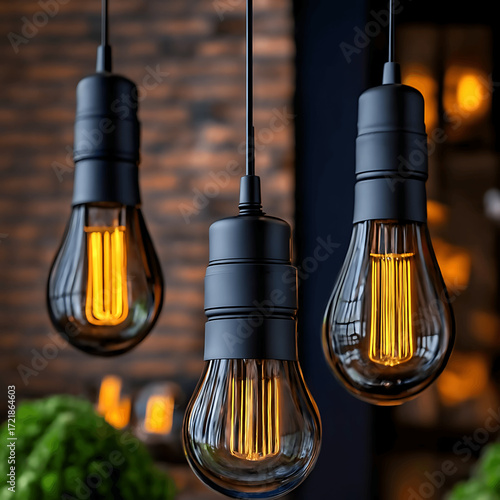 Modern Edison Style LED Filament Bulbs Hanging Lights