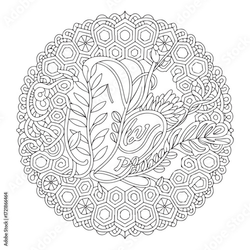 Creative Mandala Artworks for adults and kids 