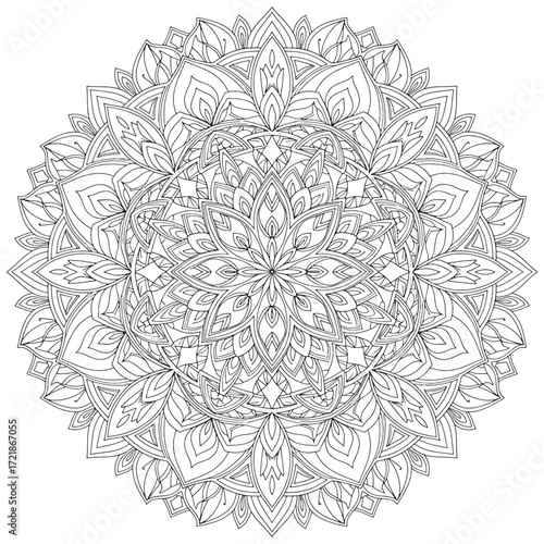 Creative Mandala Artworks for adults and kids 