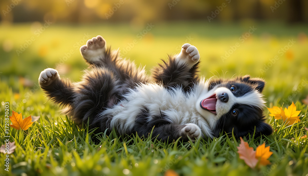 Obraz premium Cute little puppy or cute little dog