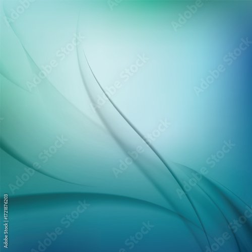 abstract blue gradient smooth background
