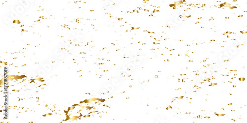 3d render of Spiral Gold confetti flying for celebrate isolated on transparent background.  Gold confetti on transparent backdrop. Realistic falling tinsel. Luxury anniversary template.