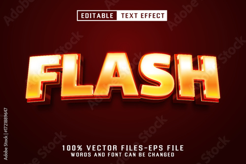 Flash Editable Text Effect
