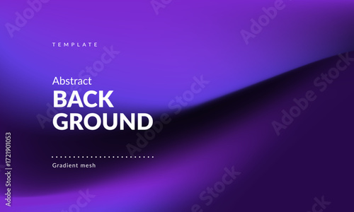 Abstract liquid background. Gradient mesh. Effect blend bright color. Blurred fluid colorful mix. Modern design template for web cover, header, ad banner, poster, brochure, flyer. EPS vector image