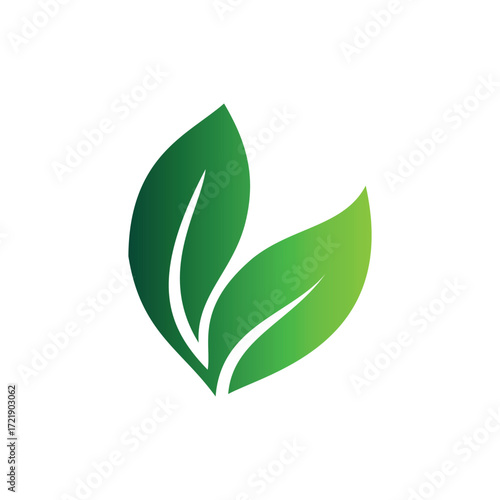 Green Life Logo Design – Nature, Eco, Organic, Healthy Living Vector Symbol